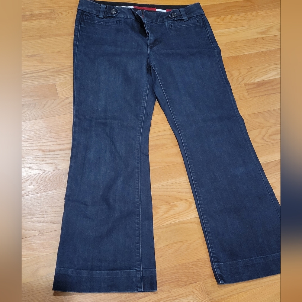 Banana Republic Size 12P wide leg jeans